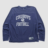 Dallas Cowboys Cowboys Authentic Apparel 2000s Long Sleeve T-shirt Navy Vintage | Fanatics