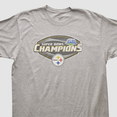 Pittsburgh Steelers Reebok 2009 T-shirt Heather Gray Vintage | Fanatics