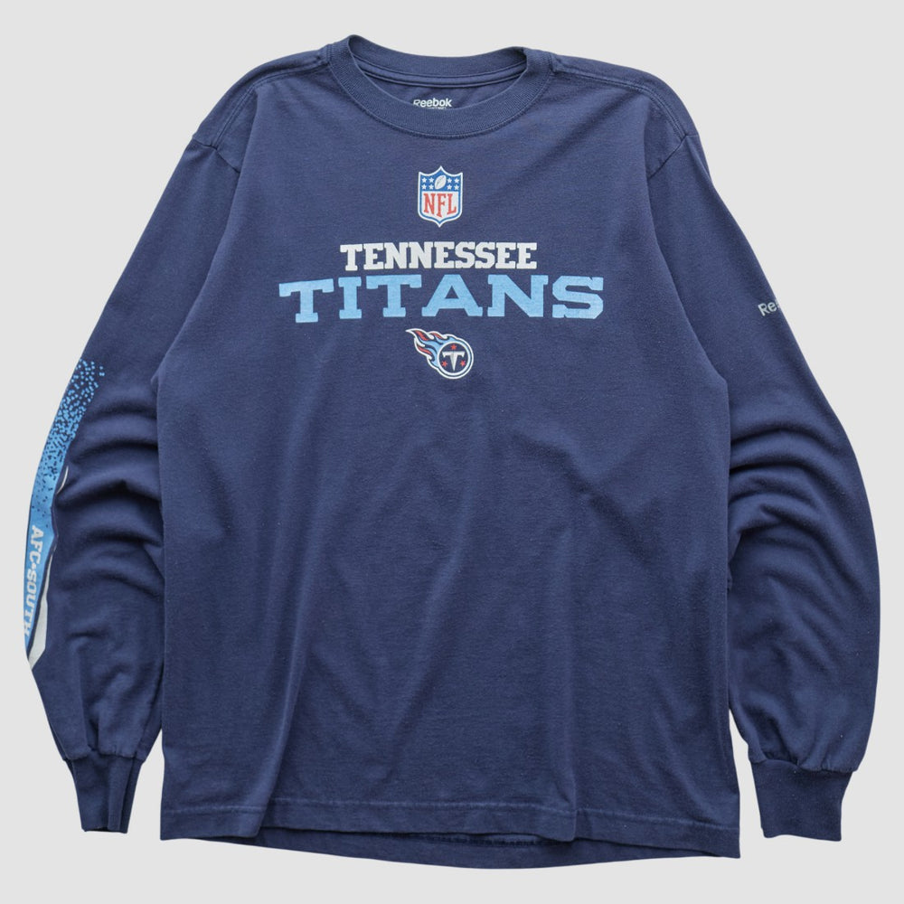 Tennessee Titans Reebok 2000s Long Sleeve T-shirt Navy Vintage | Fanatics