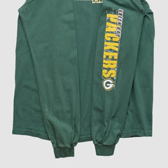 Green Bay Packers NFL 2000s Long Sleeve T-shirt Green Vintage | Fanatics