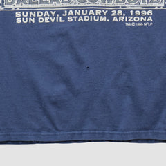Dallas Cowboys Hanes 1996 T-shirt Navy Vintage | Fanatics