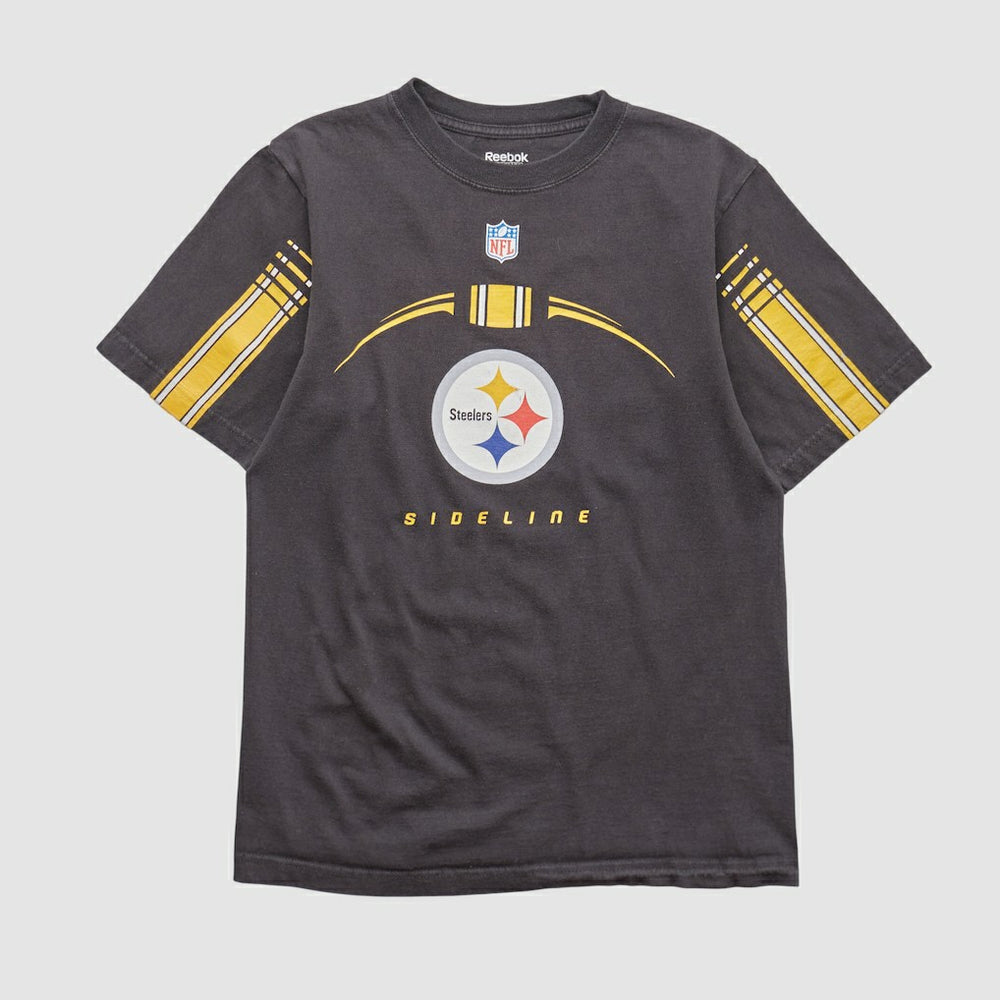 Pittsburgh Steelers Reebok 2000s T-shirt Black Vintage | Fanatics