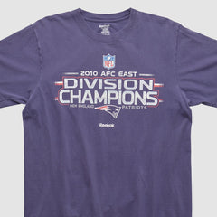New England Patriots Reebok 2010 T-shirt Purple Vintage | Fanatics