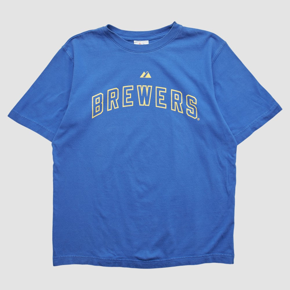 Milwaukee Brewers Majestic 2000s T-shirt - MLB