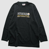 Pittsburgh Steelers NFL 2000s Pullover Sweatshirt Black Vintage | Fanatics