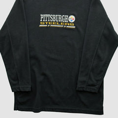 Pittsburgh Steelers NFL 2000s Pullover Sweatshirt Black Vintage | Fanatics