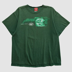 New York Jets NFL 2000s T-shirt Green Vintage | Fanatics