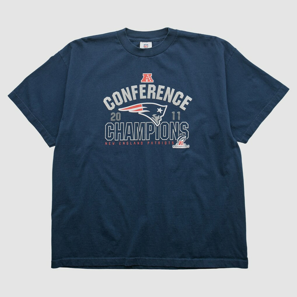 New England Patriots NFL 2011 T-shirt Navy Vintage | Fanatics