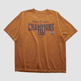 New York Giants Reebok 2008 T-shirt Orange Vintage | Fanatics