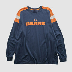 Chicago Bears NFL 2000s Long Sleeve T-shirt Navy Vintage | Fanatics