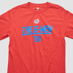 New York Giants NFL 2008 T-shirt Red Vintage | Fanatics