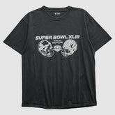 Superbowl XLIII NFL 2009 T-shirt Black Vintage | Fanatics
