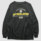 Pittsburgh Steelers 2000s Long Sleeve T-shirt Black Vintage | Fanatics