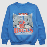 Buffalo Bills 1990 Pullover Sweatshirt Blue Vintage | Fanatics