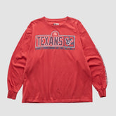 Houston Texans NFL 2000s Long Sleeve T-shirt Red Vintage | Fanatics