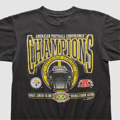 Pittsburgh Steelers 1996 T-shirt Black Vintage | Fanatics