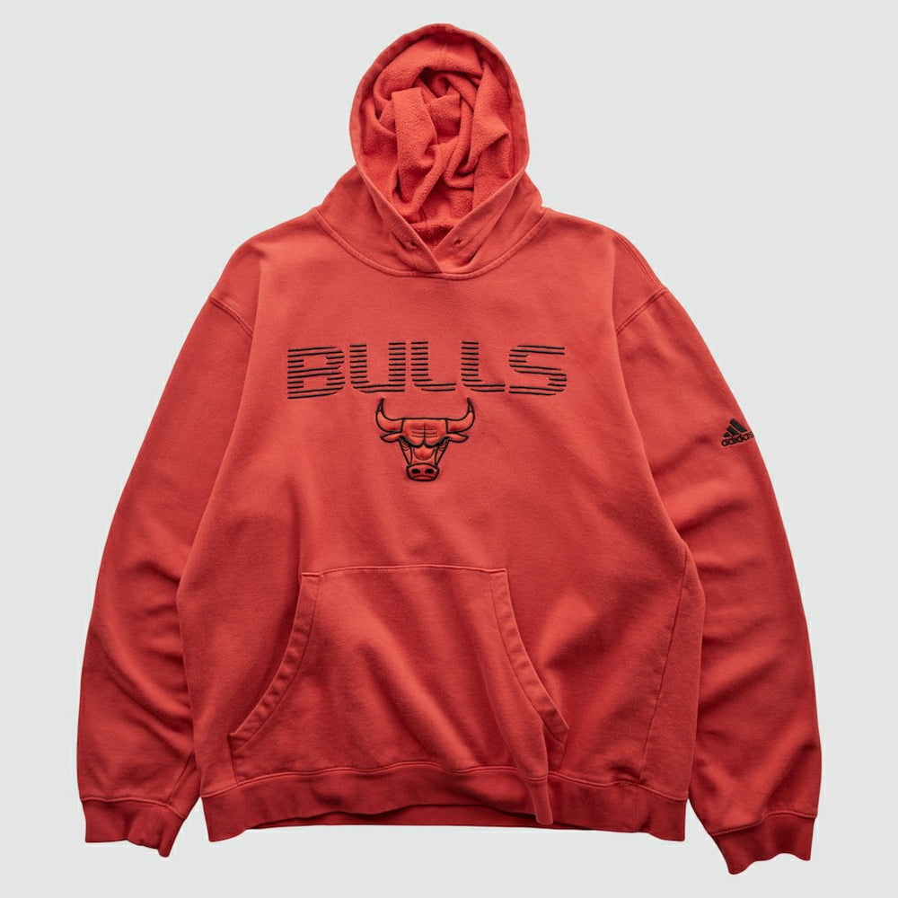Chicago Bulls 2010s Hooded Pullover Sweatshirt Red Vintage - NBA