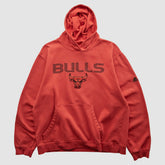 Chicago Bulls 2010s Hooded Pullover Sweatshirt Red Vintage - NBA