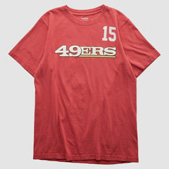 San Francisco 49ers Reebok 2010s T-shirt Red Vintage | Fanatics