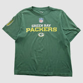 Green Bay Packers Reebok 2000s T-shirt Green Vintage | Fanatics
