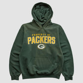 Green Bay Packers Reebok 2000s Hooded Pullover Sweatshirt Green Vintage | Fanatics