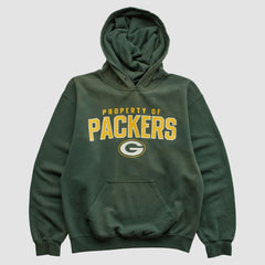 Green Bay Packers Reebok 2000s Hooded Pullover Sweatshirt Green Vintage | Fanatics
