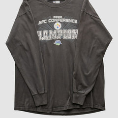Pittsburgh Steelers NFL 2008 Long Sleeve T-shirt Black Vintage | Fanatics