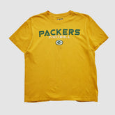Green Bay Packers NFL 2000s T-shirt Yellow Vintage | Fanatics