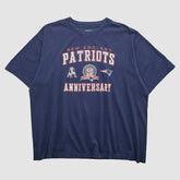New England Patriots Reebok 2009 T-shirt Navy Vintage | Fanatics