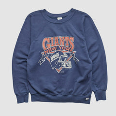 New York Giants Logo Athletic 90s Pullover Sweatshirt Navy Vintage | Fanatics