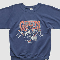 New York Giants Logo Athletic 90s Pullover Sweatshirt Navy Vintage | Fanatics