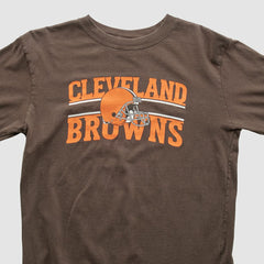 Cleveland Browns Reebok 2000s Long Sleeve T-shirt Brown Vintage | Fanatics