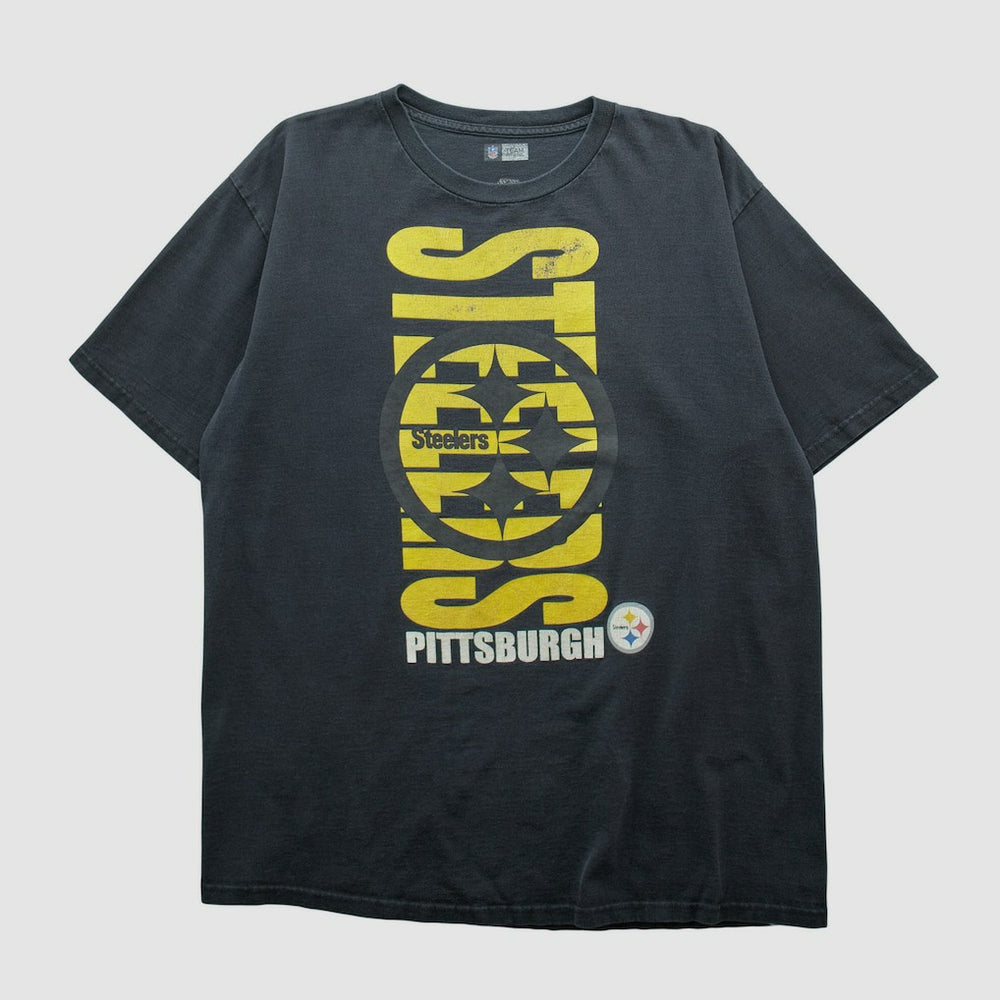 Pittsburgh Steelers NFL 2000s T-shirt Black Vintage | Fanatics