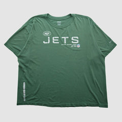 New York Jets Reebok 2000s T-shirt Green Vintage | Fanatics