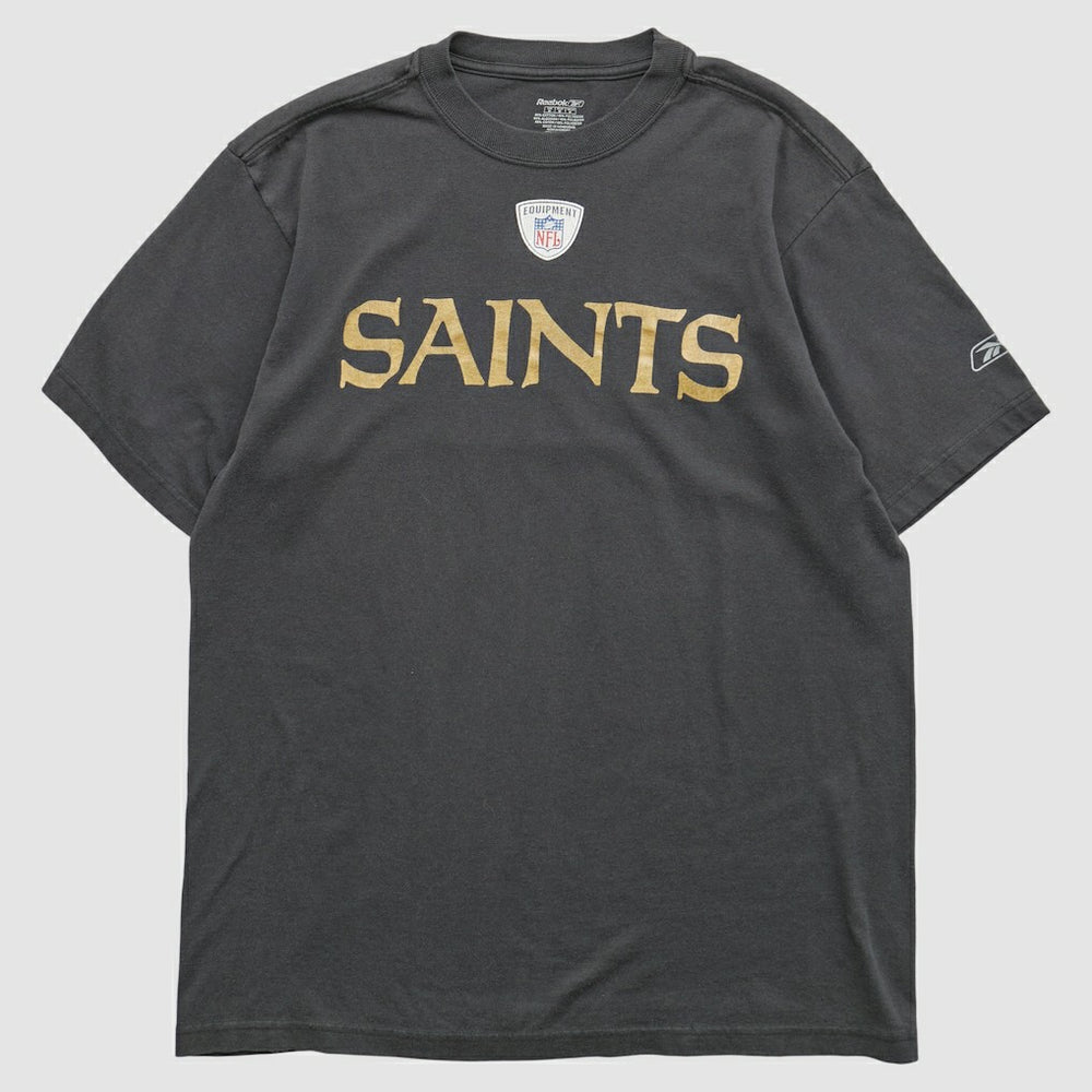 New Orleans Saints Reebok 2000s T-shirt Charcoal Vintage | Fanatics