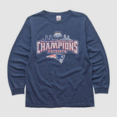 New England Patriots Alstyle 2005 Long Sleeve T-shirt Navy Vintage | Fanatics
