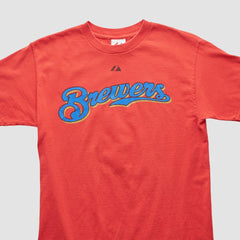Milwaukee Brewers Majestic 2000s T-shirt - MLB