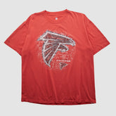 Atlanta Falcons NFL 2000s T-shirt Red Vintage | Fanatics