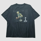 Green Bay Packers Reebok 2011 T-shirt Charcoal Vintage | Fanatics