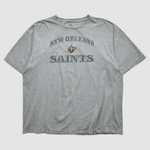 New Orleans Saints NFL 2000s T-shirt Heather Gray Vintage | Fanatics