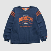 Denver Broncos 2000s Pullover Sweatshirt Navy Vintage | Fanatics