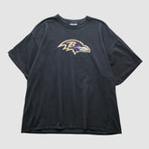 Baltimore Ravens Reebok 2000s T-shirt Black Vintage | Fanatics