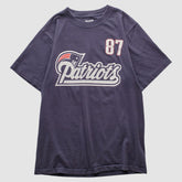 New England Patriots Reebok 2000s T-shirt Navy Vintage | Fanatics