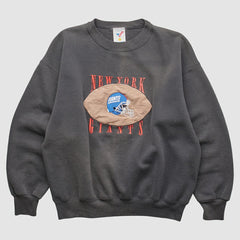 New York Giants Artex Sportswear 90s Pullover Sweatshirt Charcoal Vintage | Fanatics