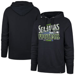 Seattle Seahawks '47 Regional Headline Hoodie College Navy | 47 brand