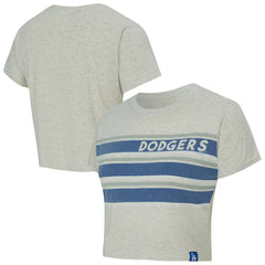 Los Angeles Dodgers Concepts Sport Women's Birch Cropped T-Shirt - MLB
