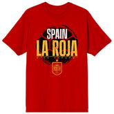 Spain National Team La Roja T-Shirt Red - FIFA World CUP