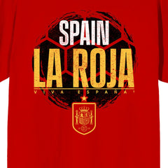 Spain National Team La Roja T-Shirt Red - FIFA World CUP