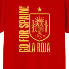 Spain National Team Go For Spain La Roja T-Shirt Red - FIFA World CUP