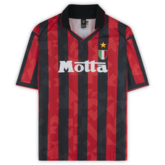Andriy Shevchenko AC Milan Autographed 1994 Red/Black Home Jersey Icons - FIFA World CUP